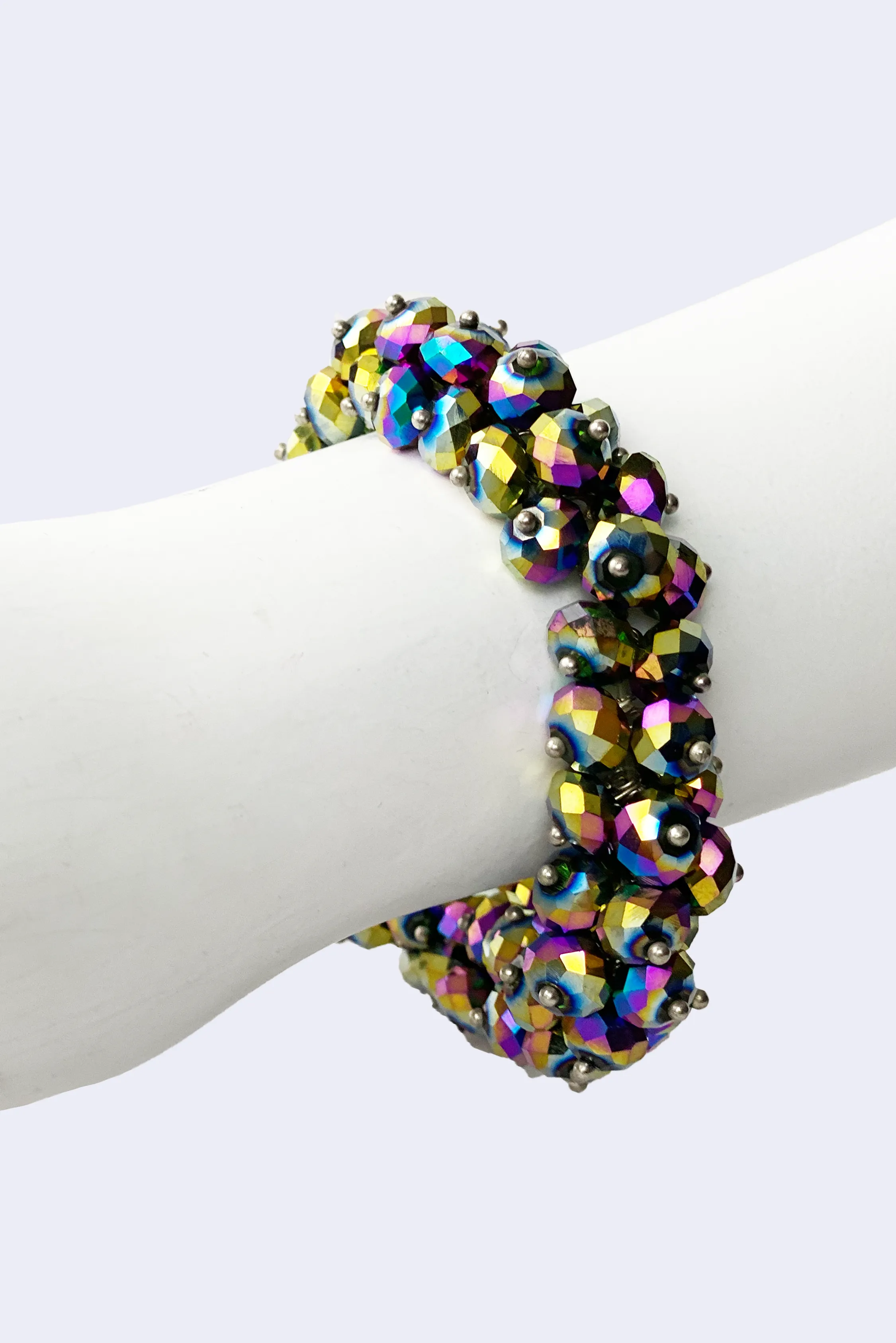 Diana Crystal Big Beads Bracelets