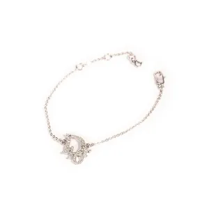 Dior Crystal Logo Bracelet
