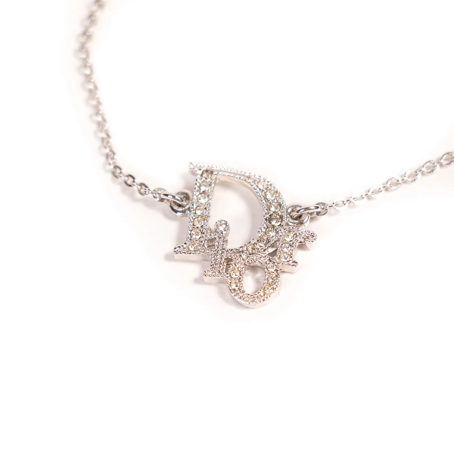 Dior Crystal Logo Bracelet
