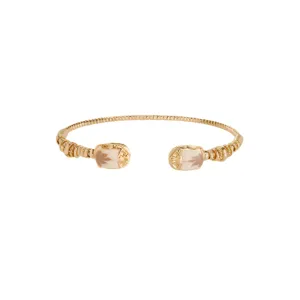 DUALITY LARGE SCARAMOUCHE BRACELET | WHITE