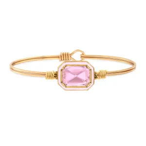 Dylan Bangle Bracelet: Vintage Rose & Gold