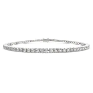 Eleonora Round Cut Diamond Tennis Bracelet Prong Set (2 ctw)