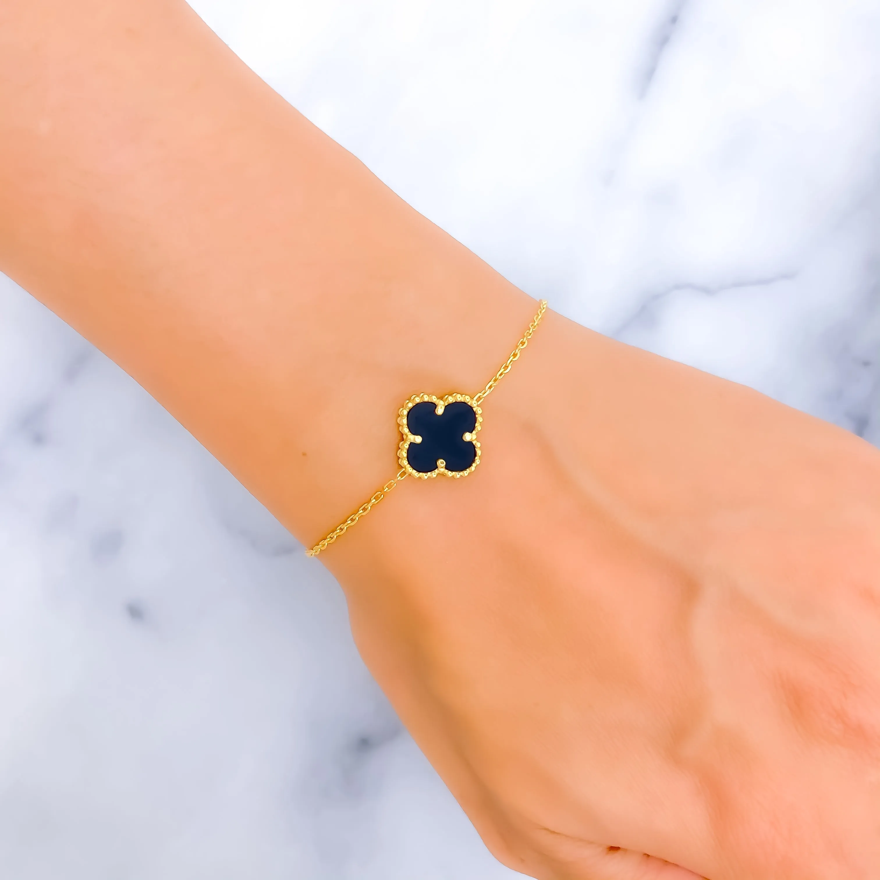 Elevated Attractive 21k Gold Bracelet