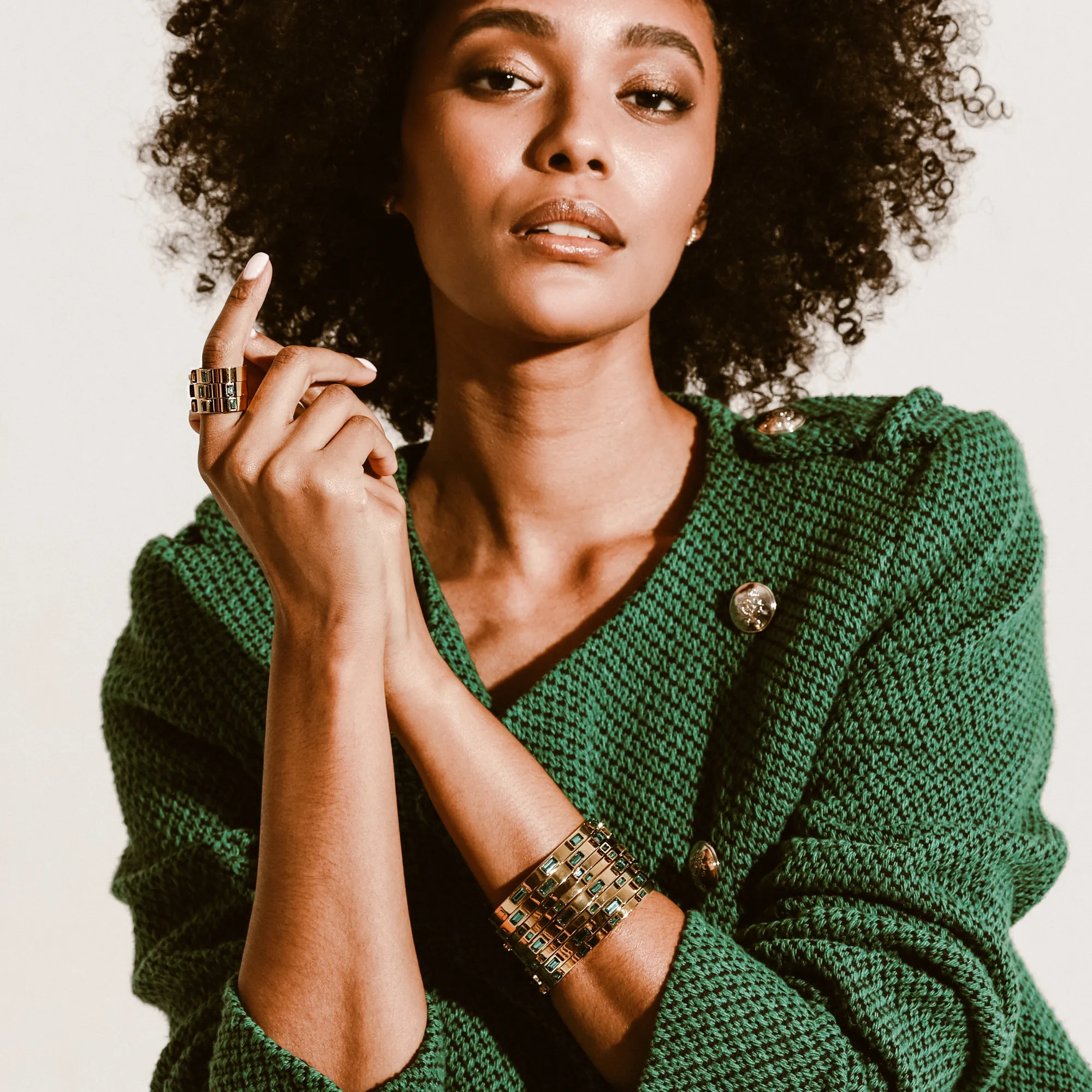 EMERALD  BANGLE