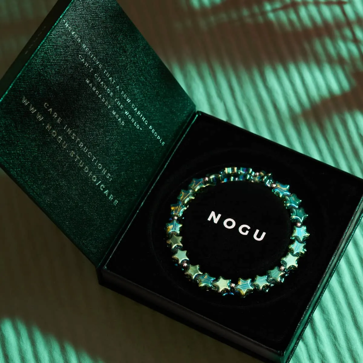 Emerald Borealis  | .925 Sterling Silver | Star Wrap