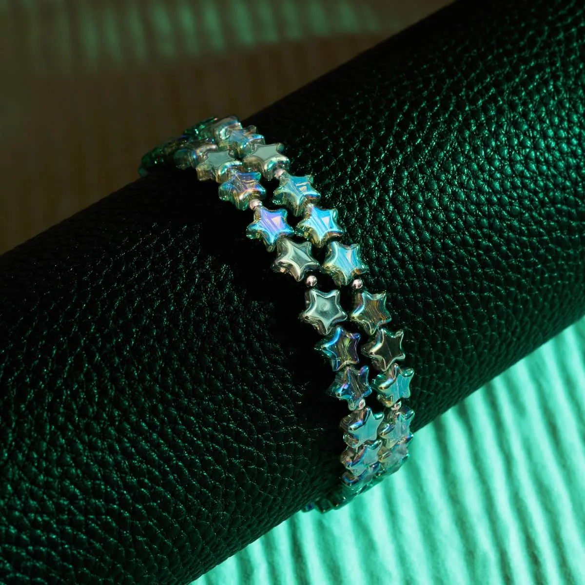 Emerald Borealis  | .925 Sterling Silver | Star Wrap