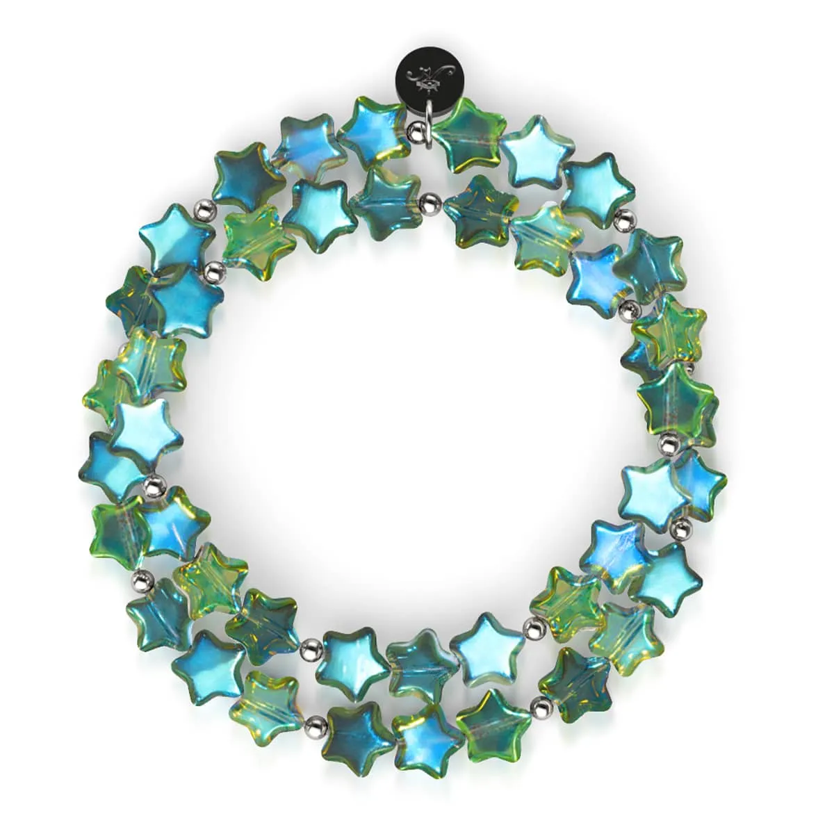 Emerald Borealis  | .925 Sterling Silver | Star Wrap