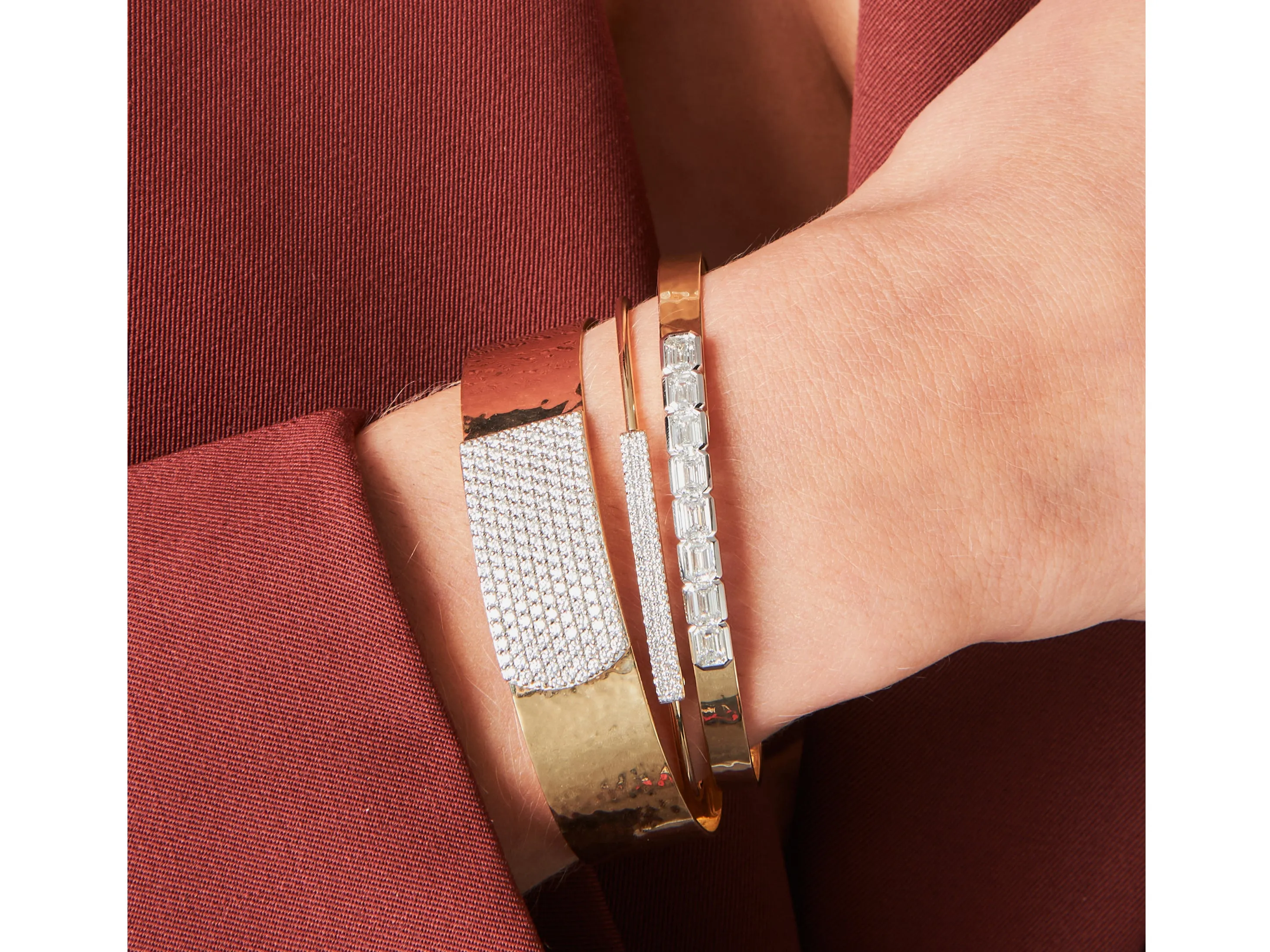 Emerald Cut Love Always Bracelet