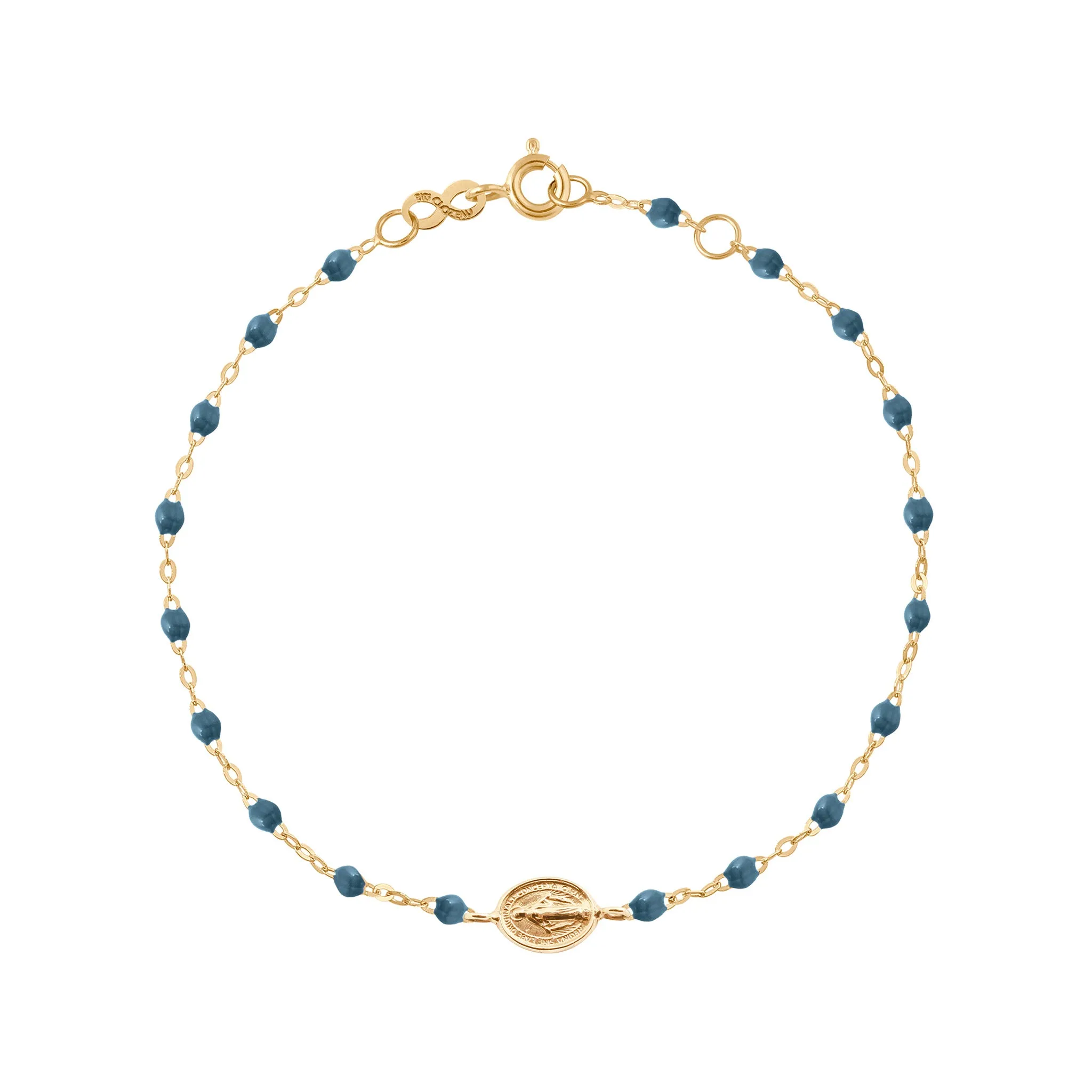 EMERALD GIGI MINI MADONE BRACELET-18K YELLOW GOLD