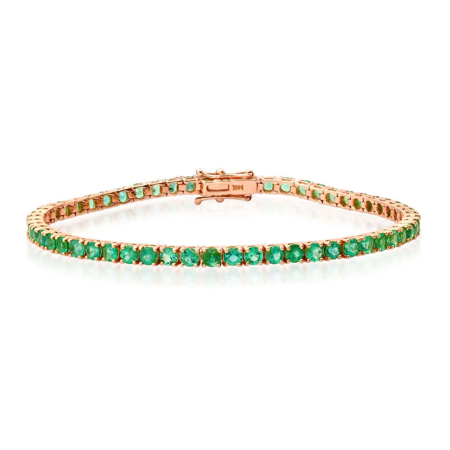 Endless Emerald Eternity Bracelet