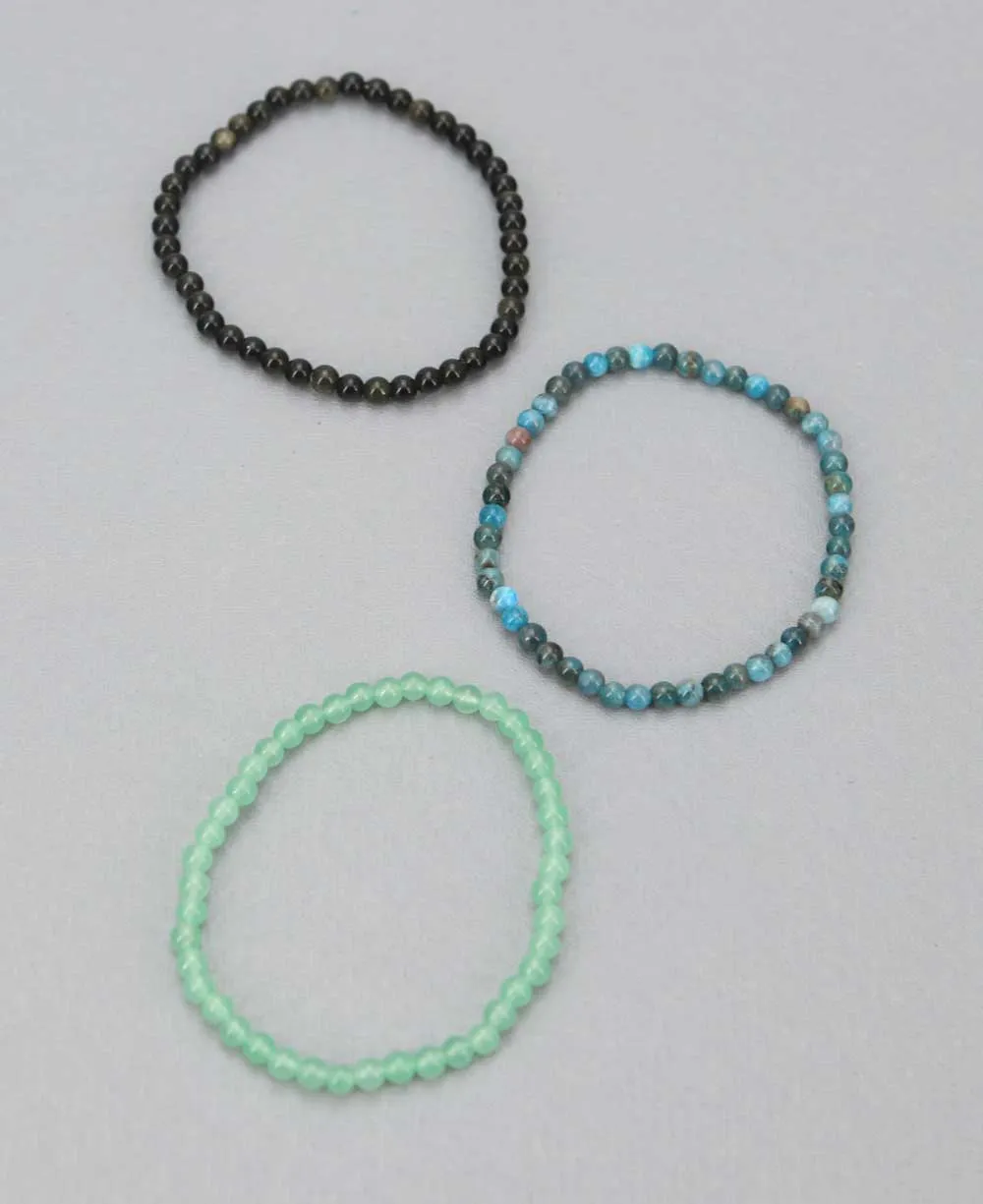 Energy Bracelets for Personal Growth, Set of 3