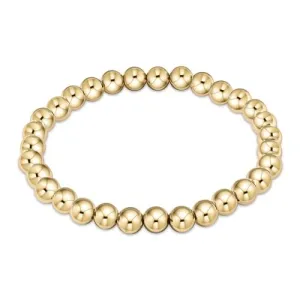 enewton | Classic Gold Bead Bracelet - 6mm