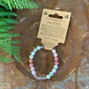 “Fertility” Crystal Healing Bracelet