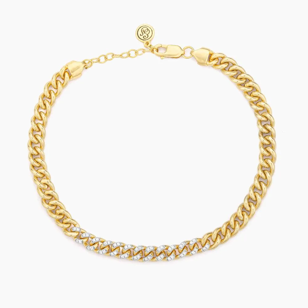 Finding Middle Ground Chain Bracelet