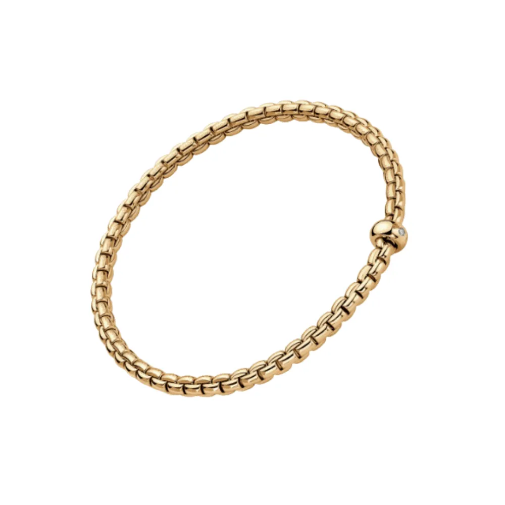 FOPE 18k Yellow Gold Eka Flex'it Bracelet
