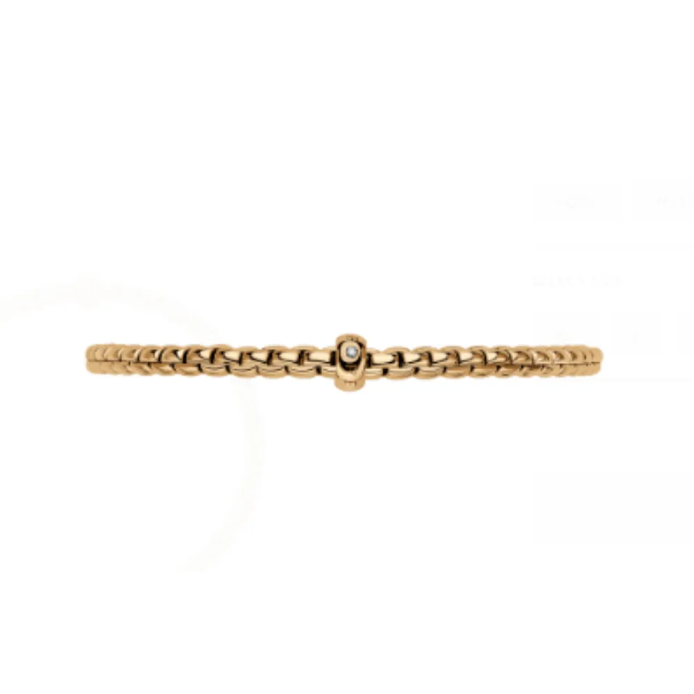 FOPE 18k Yellow Gold Eka Flex'it Bracelet