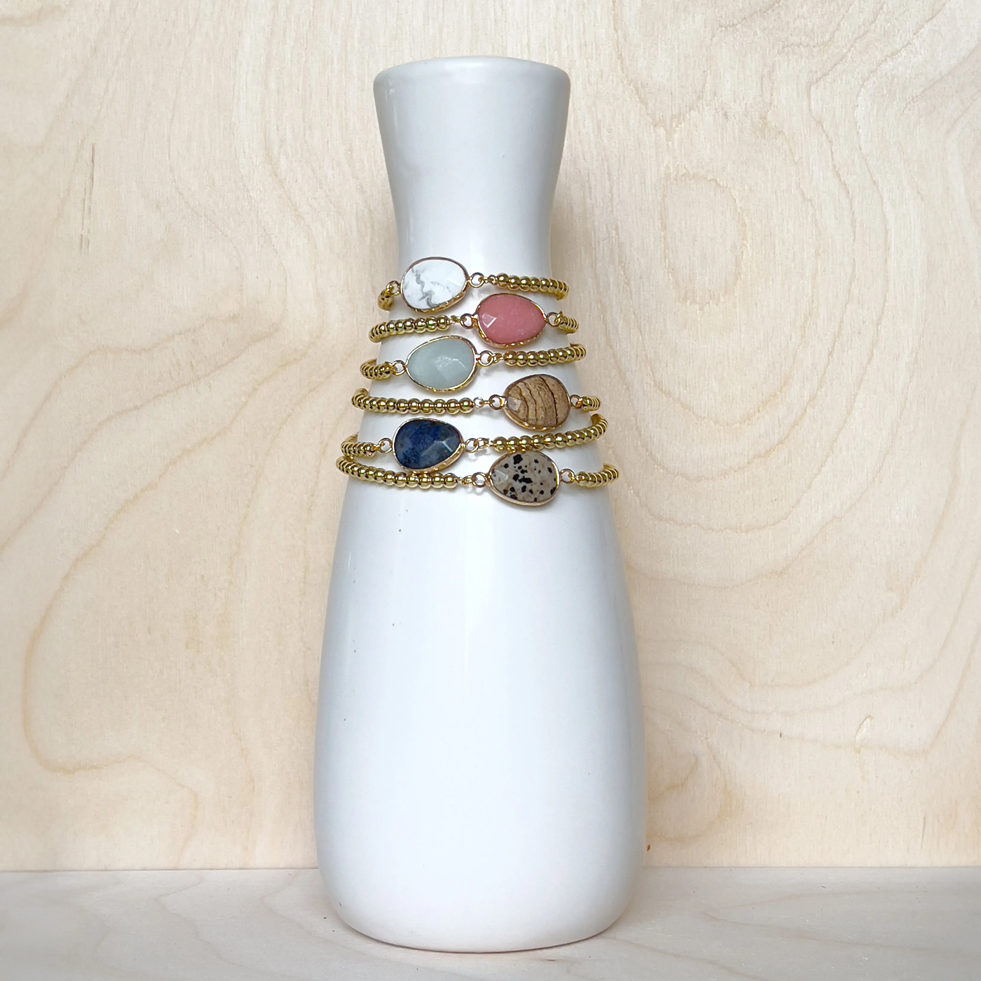 Freeform Gemstone Bracelet