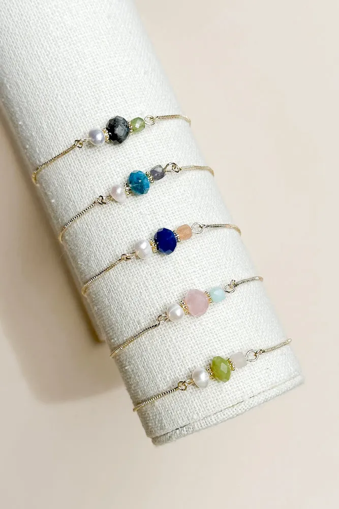 Gabela Gemstone Bracelet