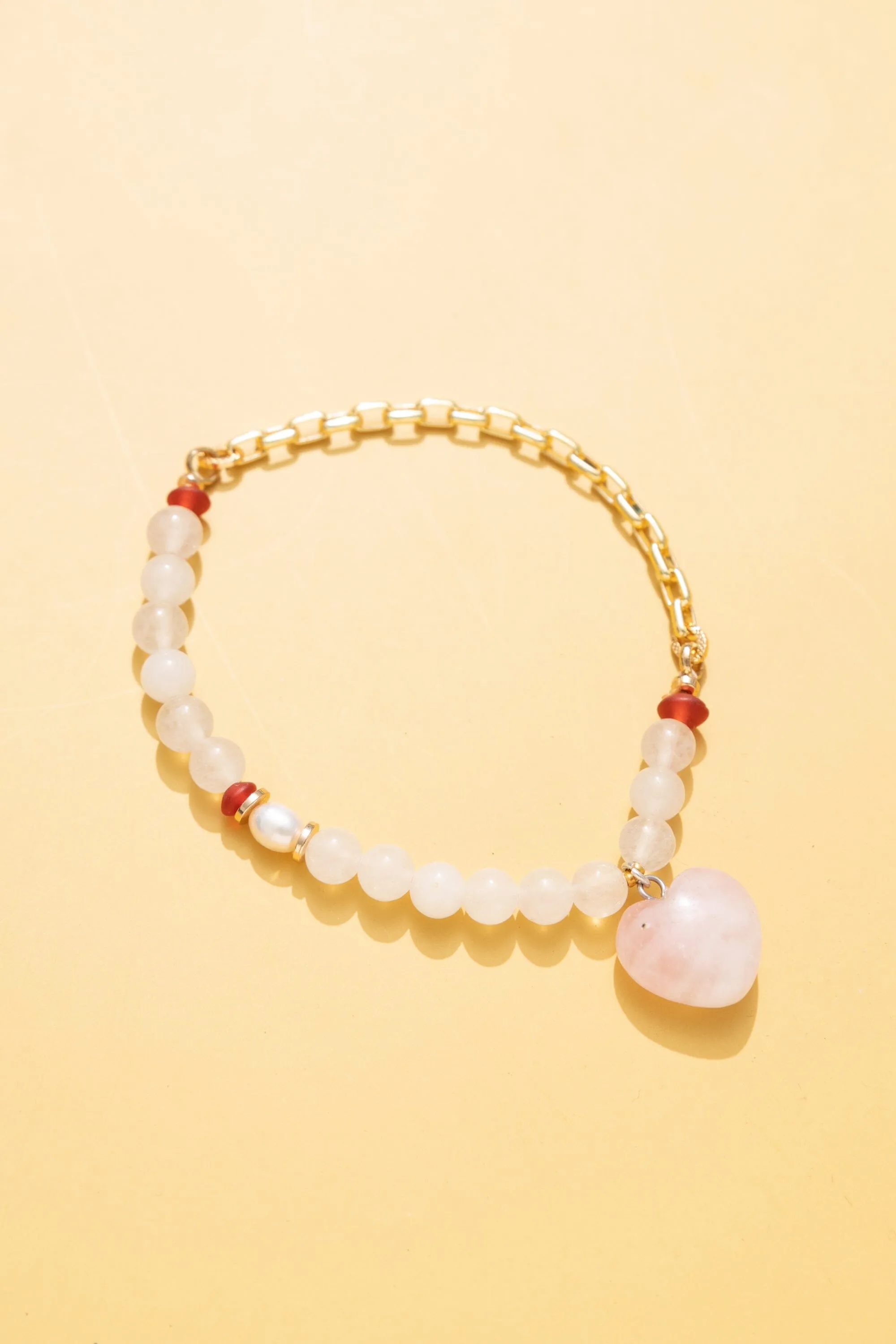 Gemstone Layer Bracelet