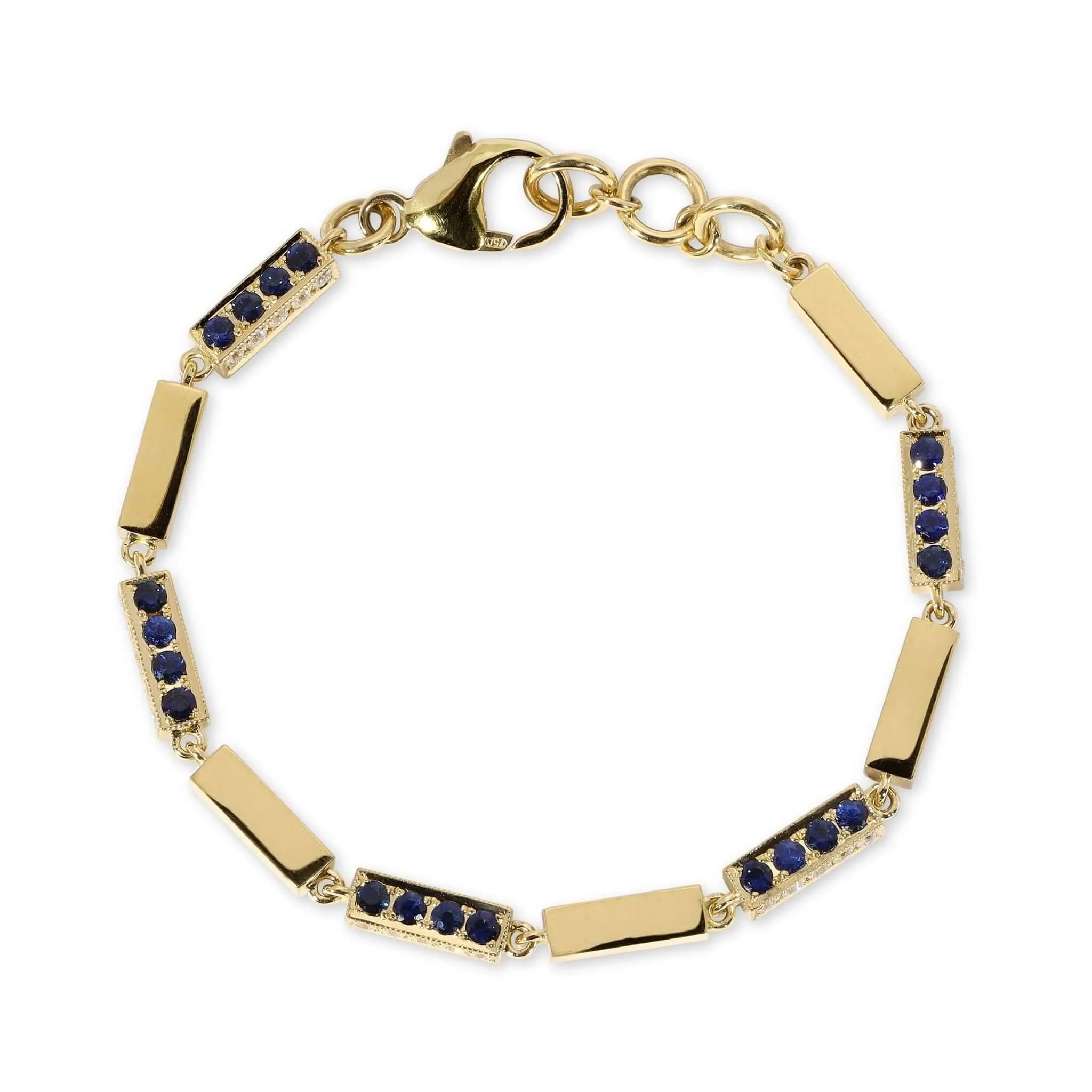 GIANA BRACELET WITH DIAMONDS AND GEMSTONES