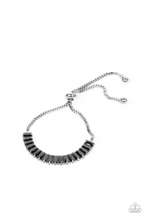 Glitz and Glimmer Silver Paparazzi Bracelet