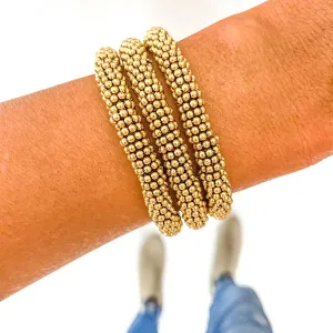 Gold Flower Bracelet