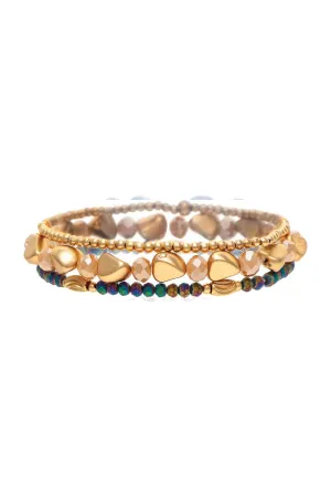 Gold Nugget and Bead