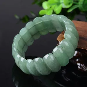 Green Dongling Jade Bracelet for Men and Women