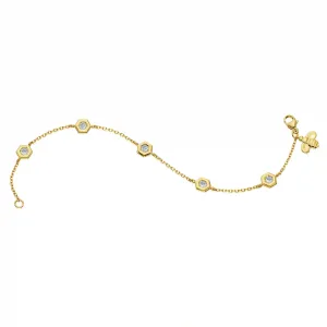 Gumuchian Gold B Bracelet