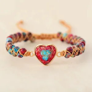 Heart Stone Bracelets