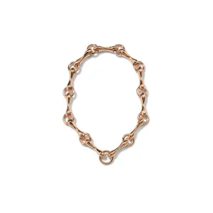Heavy Baton Chain Bracelet With Invisible Clasp