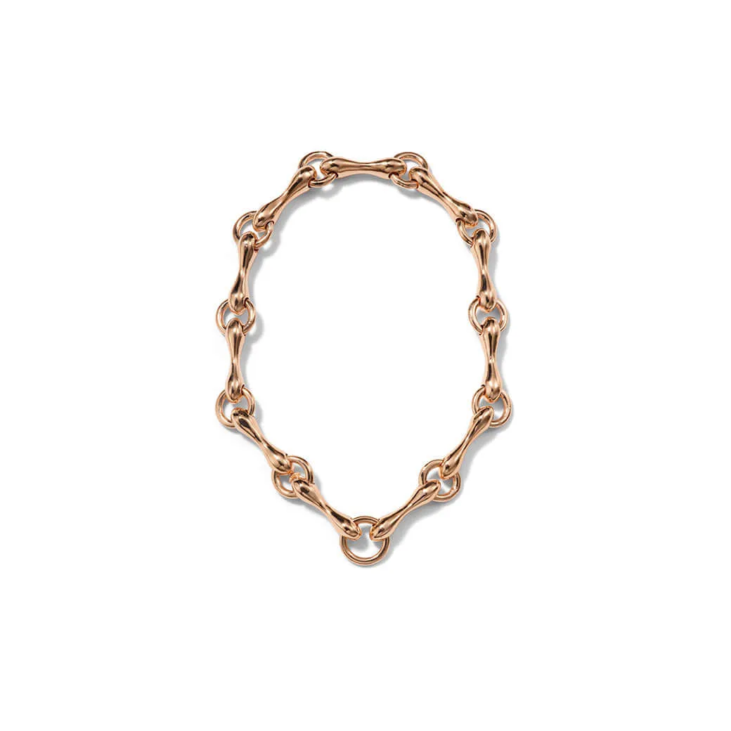 Heavy Baton Chain Bracelet With Invisible Clasp