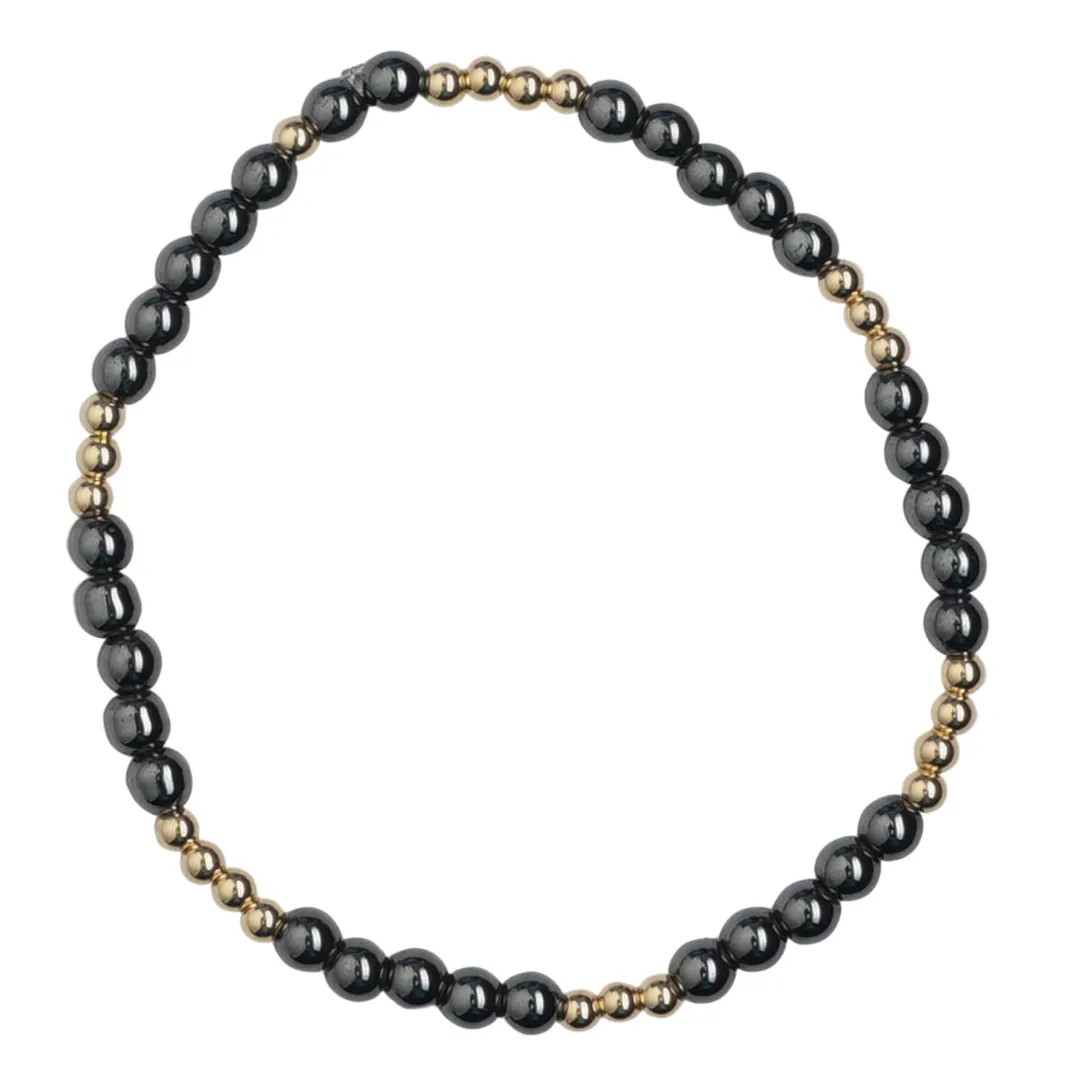 Hematite Bitsy Bracelets