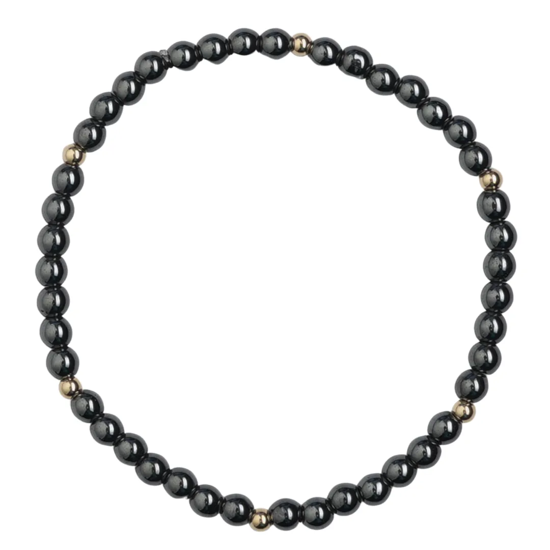 Hematite Bitsy Bracelets