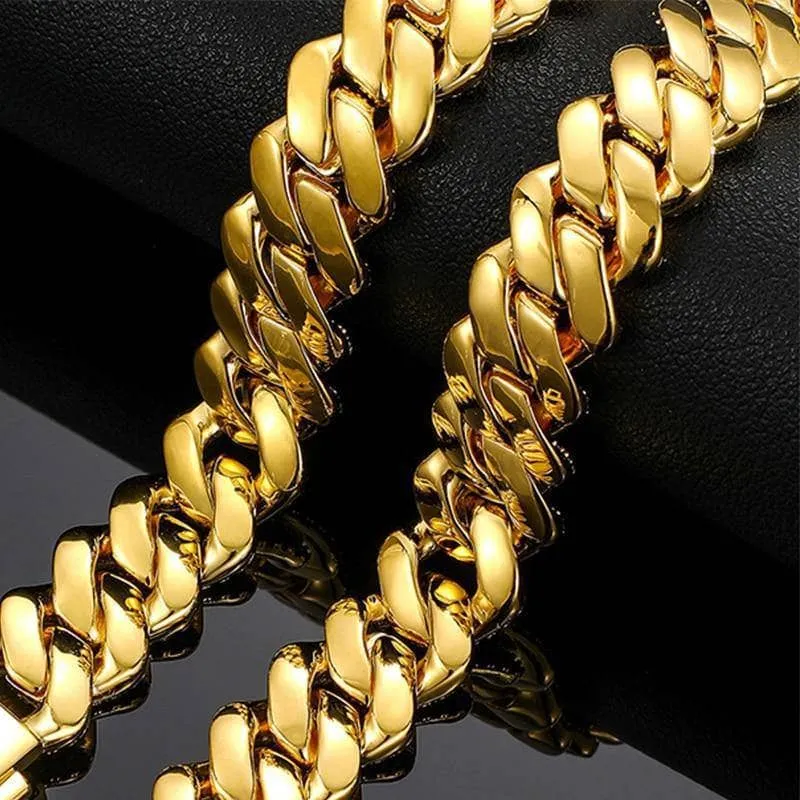 Hip Hop D Color Diamond Cuban Bracelet