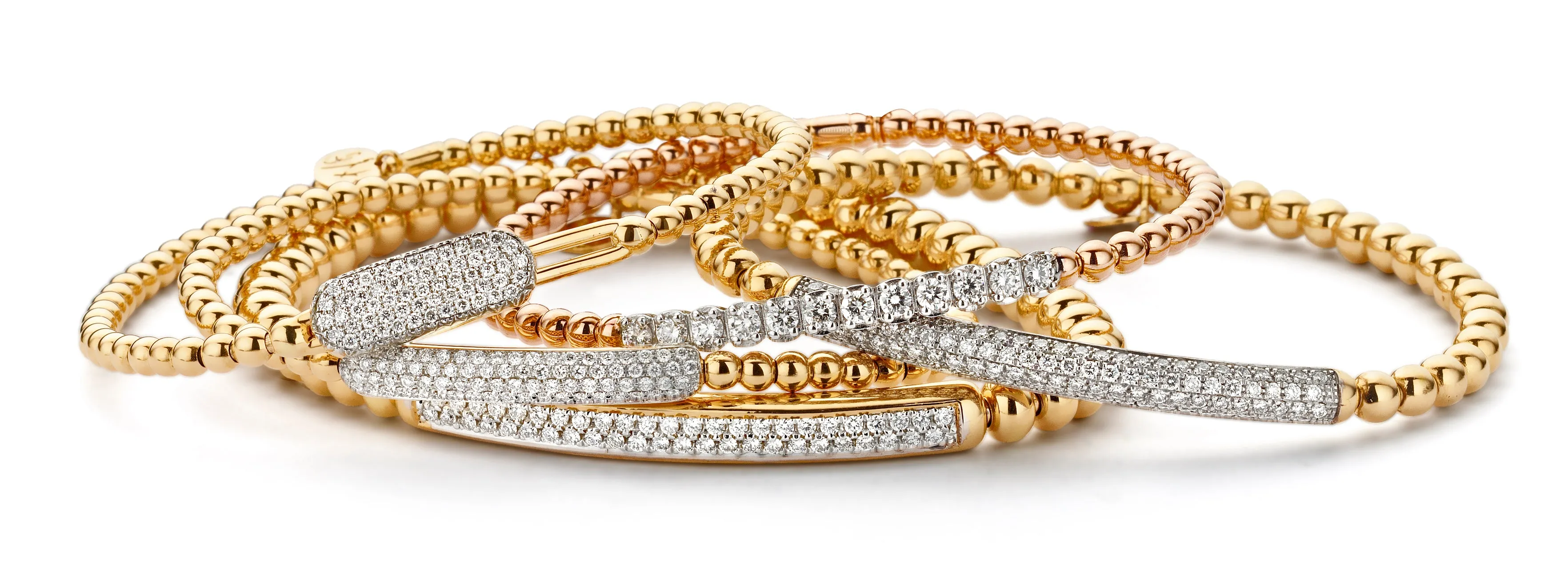 Hulchi Belluni STRETCH Bracelet with Diamonds