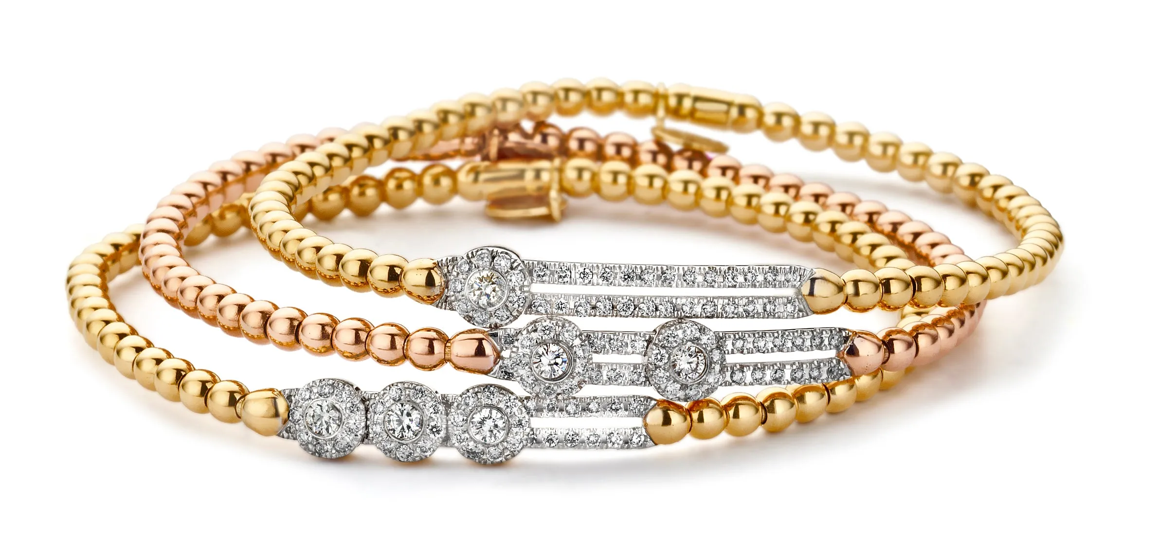 Hulchi Belluni STRETCH Bracelet with Diamonds