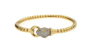 Hulchi Belluni STRETCH Bracelet with Pave Diamonds