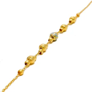 Imperial Glowing 21k Gold Bracelet