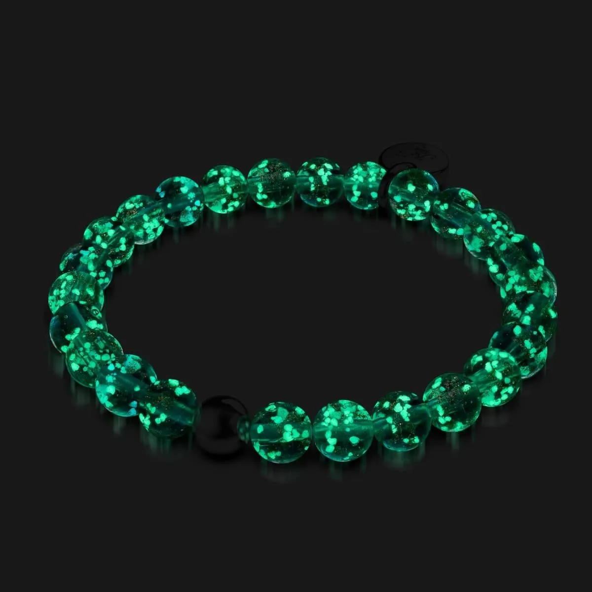 Indigo | .925 Sterling Silver | Firefly Glass Bracelet
