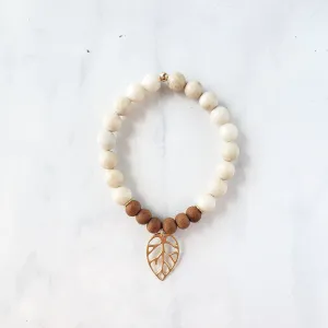 Jasper   Sandalwood Bracelet