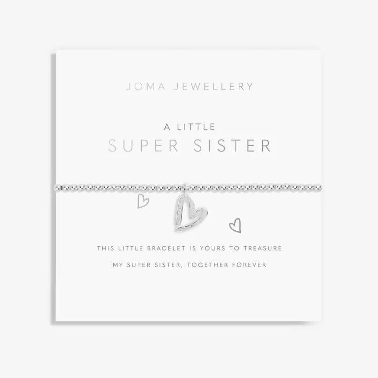 Joma Children's A Little Super Sister Bracelet