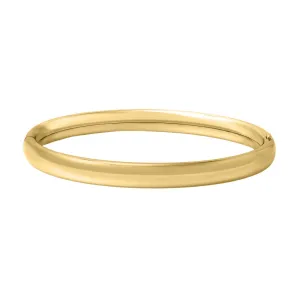 Kiddie Kraft 14K Yellow Gold Filled Polished Bangle Bracelet 5.25"