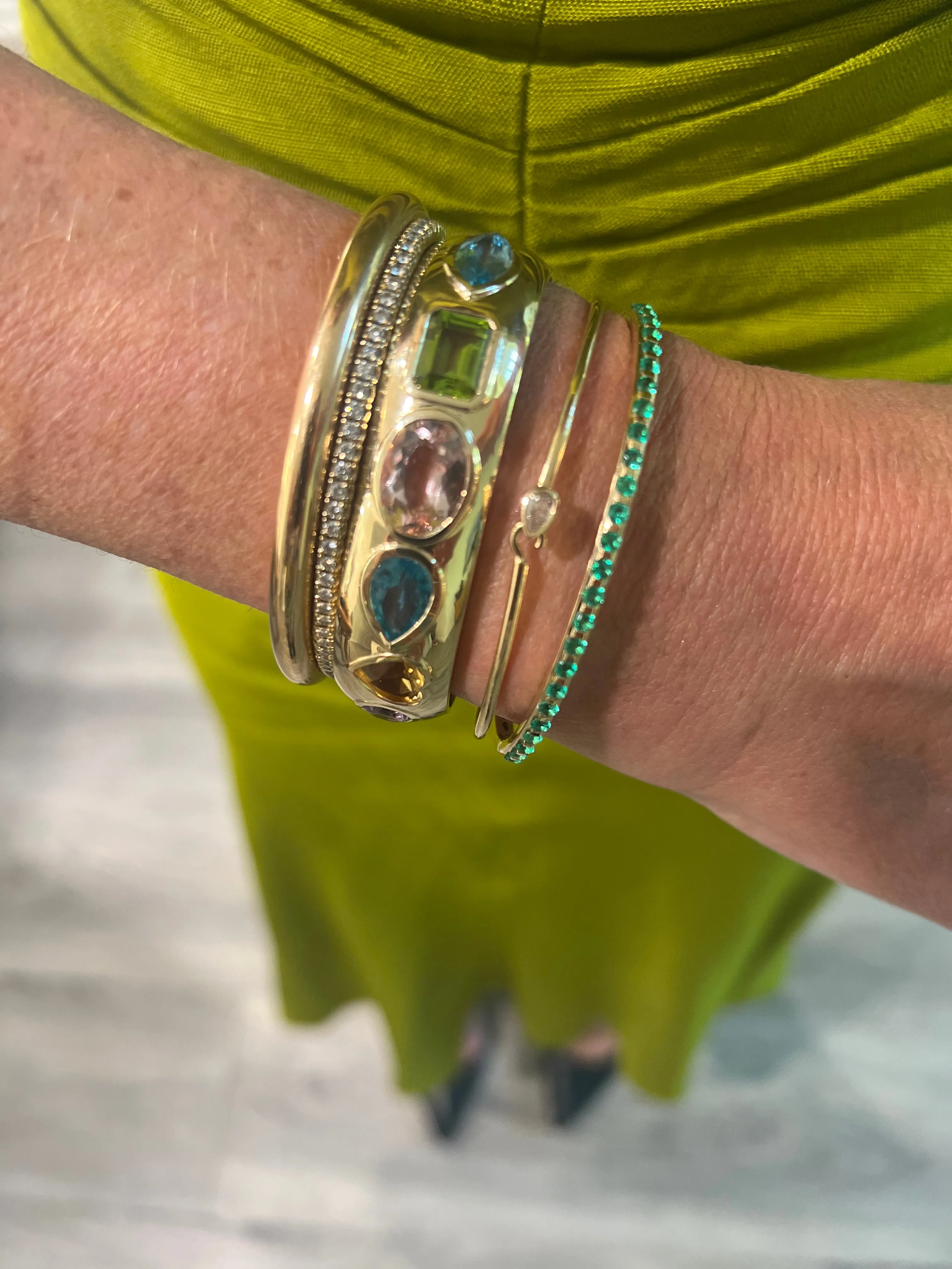 Lizzo Wire Bangle Bracelet