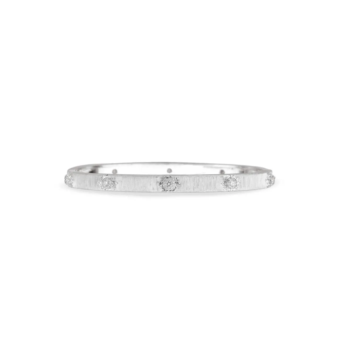 Macri Classica 18K White Gold Diamond Bracelet