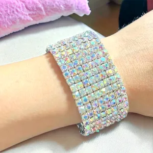 MADISON - AB 8 row stretch bracelet