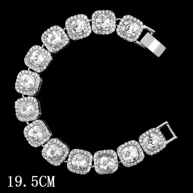 Majorelle Crystal Iced Out Bracelets