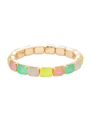 Mango Mint Easton Emerald Cut Stretch Bracelet