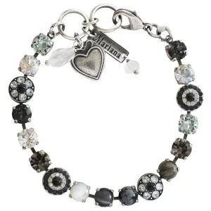 Mariana "Zulu" Silver Plated Must-Have Pavé Crystal Bracelet, 4044 M1080