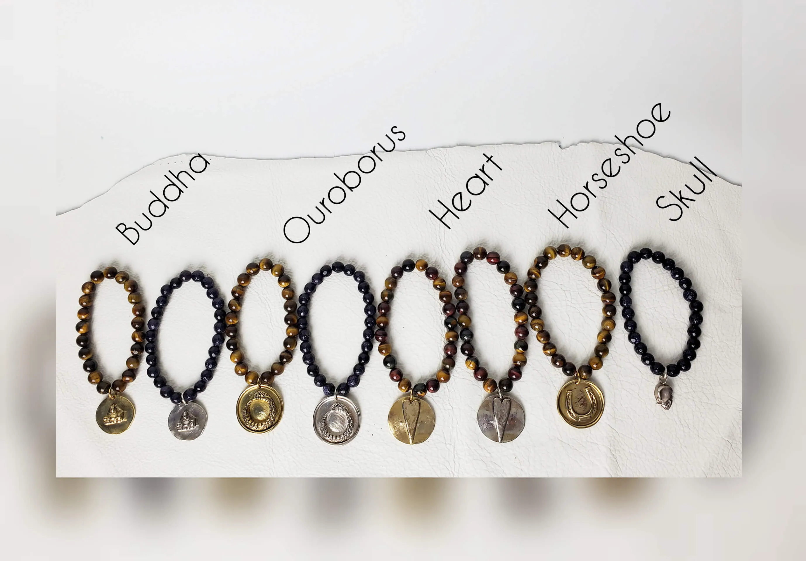 Medallion Mala Bracelets